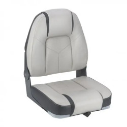 Сидіння Newstar Premium High Back 75245GC складне світло-сіре/темно-сіре морський вініл 450x450 мм для катера і човна Сидіння Newstar Premium High Back 75245GC складне світло-сіре/темно-сіре морський вініл 450x450 мм для катера і човна