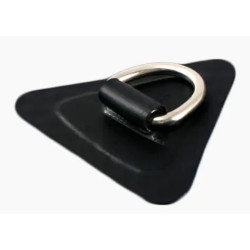 Кільце Aqua Marina Triangle D-Ring B9500105 нове з чорного ПВХ для надійного кріплення аксесуарів Кільце Aqua Marina Triangle D-Ring B9500105 нове з чорного ПВХ для надійного кріплення аксесуарів