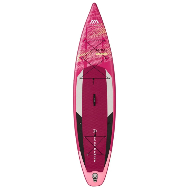 Надувна SUP дошка Aqua Marina Coral Advanced All-Around 11.6 iSUP 350х79 см легка для гонок і подорожей