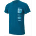 Футболка Aztron DOUBLE CHAMBER TECH TEE-BLUE 100% бавовна синій короткий рукав унісекс розміри L XL для серфінгу