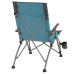 Складне крісло Uquip Sidney Blue/Grey (244003) сталевий каркас максимальне навантаження 120 кг для пляжного відпочинку