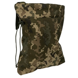 Сумка скидання магазинів Cordura 1050 LE3395 водовідштовхувальна піксель 24x34 см 200 г з посиленою горловиною