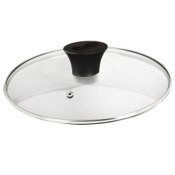Кришка Flonal Glass Lid 16 см (PIECV1618) закаленное термостойкое стекло с бакелитовой ручкой Soft Touch Кришка Flonal Glass Lid 16 см (PIECV1618) закаленное термостойкое стекло с бакелитовой ручкой Soft Touch