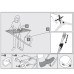 Сушка для білизни Casa Si Kolibri 18m White (CS42191C06D) сталева 2 завантаження 17 кг з пластиковим замком