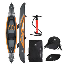 Надувний каяк Aqua Marina TOMAHAWK AIR-K 375 2022 висока швидкість 375 см 128 кг комфортна спинка Надувний каяк Aqua Marina TOMAHAWK AIR-K 375 2022 висока швидкість 375 см 128 кг комфортна спинка