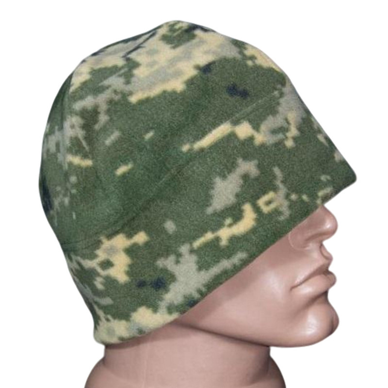 Шапка флісова Ranger піксель 58-61 RA89521 теплий фліс 250 г/м² морозостійка м'яка та приємна на дотик
