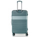 Чемодан Swissbrand Cairo (M) Teal 65 л ABS-пластик 4 колеса TSA замок для подорожей