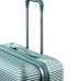 Чемодан Swissbrand Cairo (M) Teal 65 л ABS-пластик 4 колеса TSA замок для подорожей