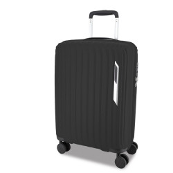 Чемодан Swissbrand Narberth (M) Black поліпропіленовий легкий з 4 колесами та TSA замком 69 л Чемодан Swissbrand Narberth (M) Black поліпропіленовий легкий з 4 колесами та TSA замком 69 л