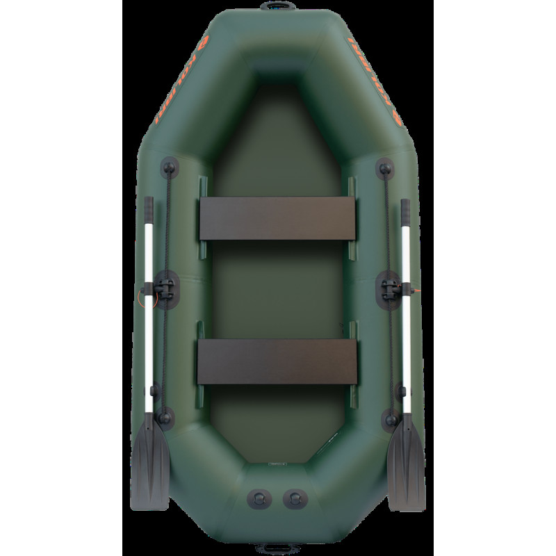 Надувний човен Kolibri К-240T(S) двомісний з дном Air-deck