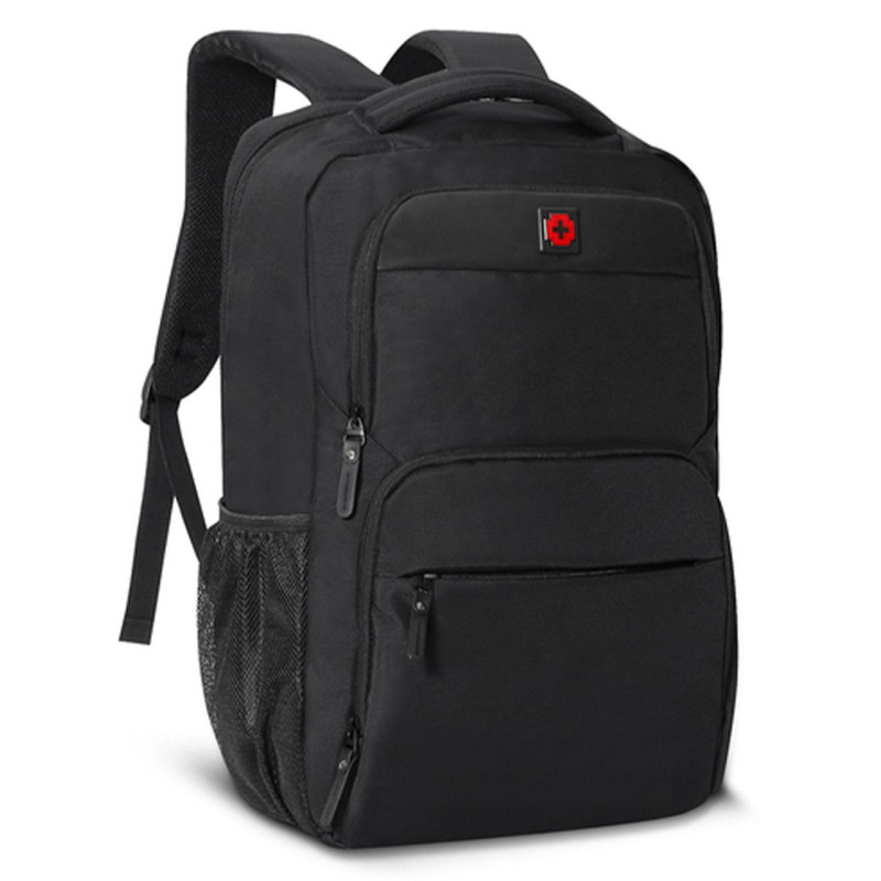 Рюкзак міський Swissbrand Austin 19 Black анатомічна спинка 15.6