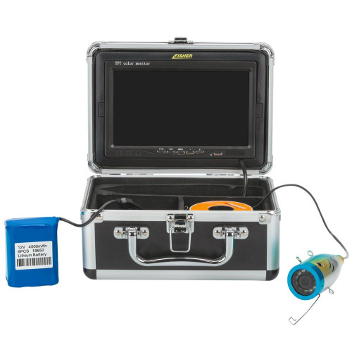 Підводна камера Fisher CR110-7S HD 800x480 px з LED підсвіткою 30 м кабель для риболовлі та дослідження водойм