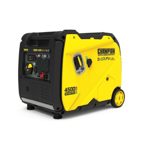 Інверторний генератор CHAMPION C4500iESG GEN2 4500 Вт газ-бензин тихий економічний для дому дачі автономний