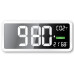 Метеостанція Technoline WL1040 White з інфрачервоним аналізатором СО2 датчиками температури та вологості