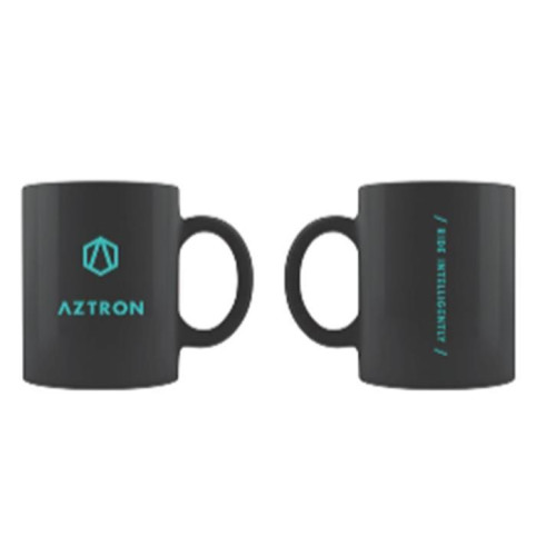 Кружка AZTRON MUG AZP-701 чорна нержавіюча сталь об'єм 350 мл стильний універсальний аксесуар для напоїв