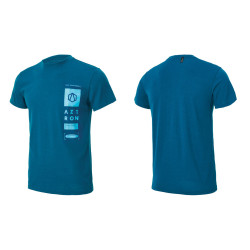 Футболка AZTRON DOUBLE CHAMBER TECH TEE-BLUE AA-T100-XL Синій Новий для активного відпочинку з повітропроникними властивостями Футболка AZTRON DOUBLE CHAMBER TECH TEE-BLUE AA-T100-XL Синій Новий для активного відпочинку з повітропроникними властивостями