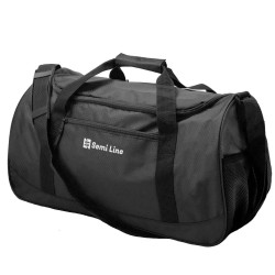 Сумка дорожня Semi Line 40 Black (A3043-2) об’єм 40 л водостійкий поліестер 4 кишені для подорожей та фітнесу Сумка дорожня Semi Line 40 Black (A3043-2) об’єм 40 л водостійкий поліестер 4 кишені для подорожей та фітнесу