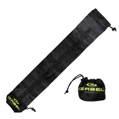 Сумка Gabel Nordic Walking Pole Bag 1 пара чорна об'єм 3 л для трекінгових палок до 77 см легка компактна