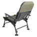 Складне крісло Bo-Camp Carp Black/Grey/Green (1204100) максимальне навантаження 150 кг сталевий каркас висота сидіння 35-45 см