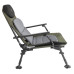 Складне крісло Bo-Camp Carp Black/Grey/Green (1204100) максимальне навантаження 150 кг сталевий каркас висота сидіння 35-45 см