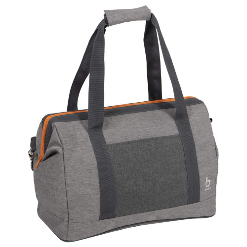 Термосумка Bo-Camp Cooler Bag 20 літрів сірого кольору з поліестеру Оксфорд водонепроникна PEVA для пікніків