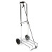 Господарська візок Bo-Camp Luggage Trolley 40 кг складна срібляста з хромованої сталі ручка 100 см колеса 14 см