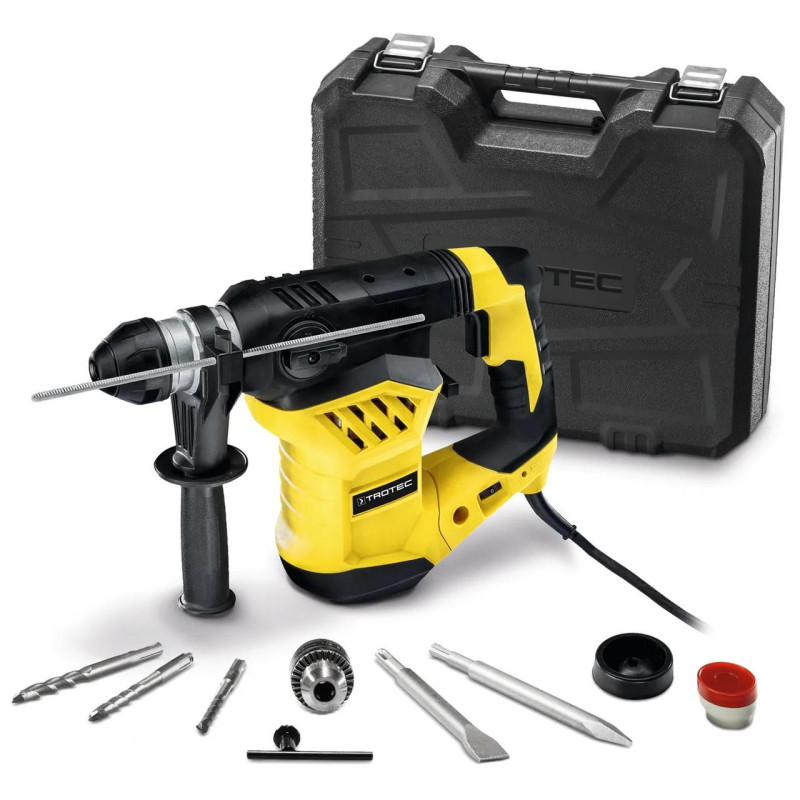 Перфоратор Trotec PRDS 11-230V 1600 Вт 6 Дж антивібрація кейс професійний для свердління та долблення