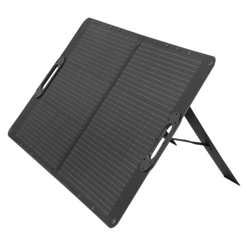 Складна сонячна панель SOUOP PV-100×1 100W 18V струм 5A розмір 1670×415×5 мм вага 3.9 кг гарантія 36 міс.