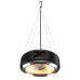 Інфрачервоний обігрівач Trotec IR 1550 SC 1500W LED Black стельовий 3 рівні нагріву пульт ДУ IP24 10 кв. м