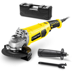Кутова шліфмашина Trotec PAGS 11-125 1200 Вт з регулюванням швидкості кейсом для металу та дерева Кутова шліфмашина Trotec PAGS 11-125 1200 Вт з регулюванням швидкості кейсом для металу та дерева