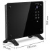 Тепловентилятор Trotec TFC 220 E 2200W Black керамічний 4 режими пульт ДУ ЖК дисплей обігрів до 26 кв. м