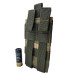 Патронташ MOLLE Cordura 1050D 12 калібру 6 патронів мультикам легкий і міцний для тактичних завдань