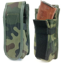 Закритий підсумок одинарний для 2 магазинів АК Cordura мультикам LE2963 MOLLE 22х4.5х10 см 105 г Закритий підсумок одинарний для 2 магазинів АК Cordura мультикам LE2963 MOLLE 22х4.5х10 см 105 г