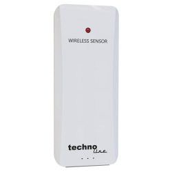 Датчик Technoline TX106 метеоізмерення температури -40°C до +70°C бездротовий 433.92 МГц білий корпус Датчик Technoline TX106 метеоізмерення температури -40°C до +70°C бездротовий 433.92 МГц білий корпус