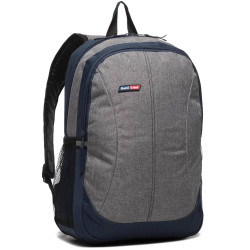 Рюкзак міський Semi Line 21 Grey/Navy (J4499-7) 21 л водонепроникний м'яка спинка ергономічні лямки