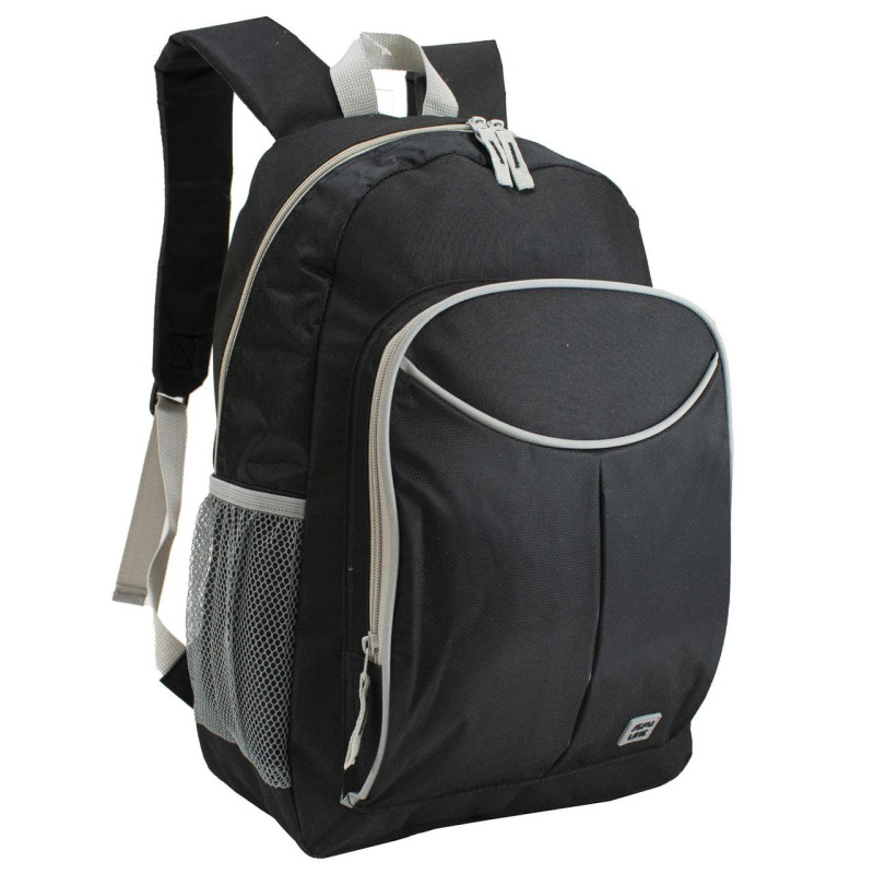 Рюкзак городской Semi Line 20 Black/Grey (J4916-1) водонепроникний 20 л 4 відділення регульовані лямки