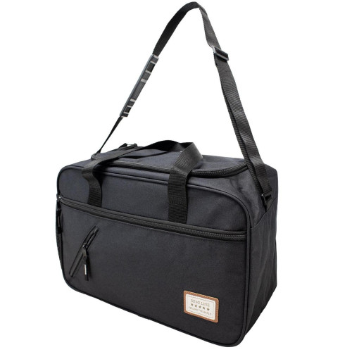 Сумка дорожня Semi Line 20 Black T5785-4 600D Polyester PVC вологозахисна 20 л регульований ремінь