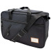 Сумка дорожня Semi Line 20 Black T5785-4 600D Polyester PVC вологозахисна 20 л регульований ремінь