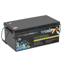 Акумулятор Weekender LiFeP04 12.8 V 300 Ah постійний струм 200A розміри 520x207x215 мм вага 29 кг 3000 циклів життя