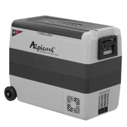 Компресорний автохолодильник Alpicool T60 LG двокамерний 60 л охолодження до -20℃ 12В 24В 220В Компресорний автохолодильник Alpicool T60 LG двокамерний 60 л охолодження до -20℃ 12В 24В 220В