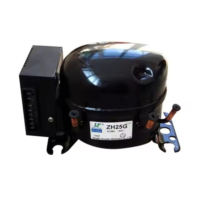 Компресор Anuodan ZH25G 12/24 Вольт R-134a для автохолодильника компактний ефективний