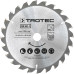 Диск пильний Trotec HW24 Wood 150х16х2.1 24 зуба твердосплавний для деревини 3 шт сріблястий