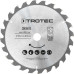 Пильний диск Trotec 190х20х2.2 HW24 Wood 3 шт 24 зуба твердосплавний для швидкого розпилу дерева