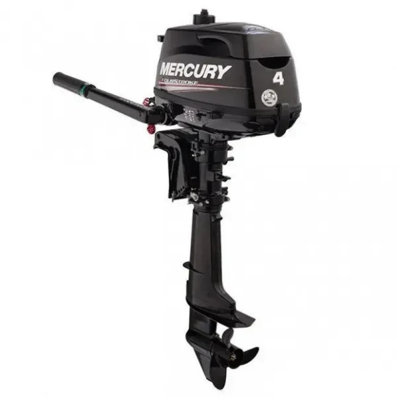 Лодковий мотор Mercury F 4 M 4 к.с. чотиритактний румпельне управління вага 25 кг система зарядки 5 А