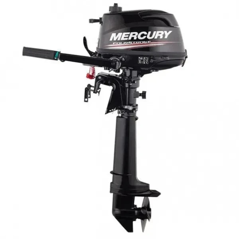 Лодковий мотор Mercury F 5 ML Sail 5 к.с. чотиритактний румпельне управління висота транця 508 мм легкий запуск