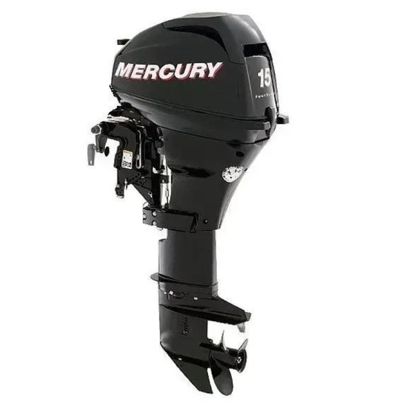 Мотор Mercury F 15 E 15 к.с. з електростартером 4-тактна вага 52 кг дистанційне керування