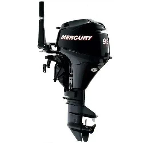 Човновий мотор Mercury F 9.9 EL CT потужністю 9.9 л.с. с електричним запуском и дистанционним управлением вес 38 кг