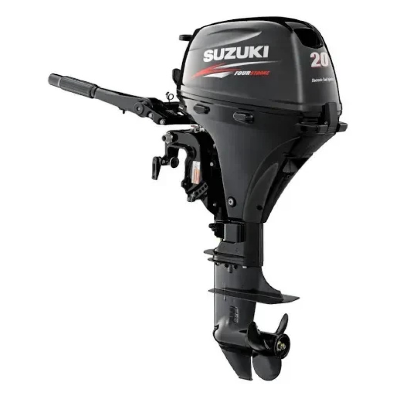 Мотор Suzuki DF 20 AES 20 к.с. 4-тактна інжекторна вага 47.5 кг електростартер висота транця 381 мм