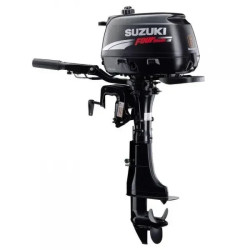 Лодочний мотор Suzuki DF 6 L 6 к.с. чотиритактний ручний запуск 1.5 л бак вага 25 кг