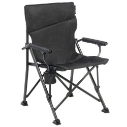 Складне крісло Uquip Roxy Black (244052) максимальне навантаження 120 кг матеріал Air Mesh Comfort+ чорне Складне крісло Uquip Roxy Black (244052) максимальне навантаження 120 кг матеріал Air Mesh Comfort+ чорне